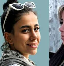 Taraneh é condenada à morte após manifestações contra governo; irmã gêmea, Romina, recebe mais de 30 anos de prisão Foto: Reprodução/Instagram/@iran.hrdc