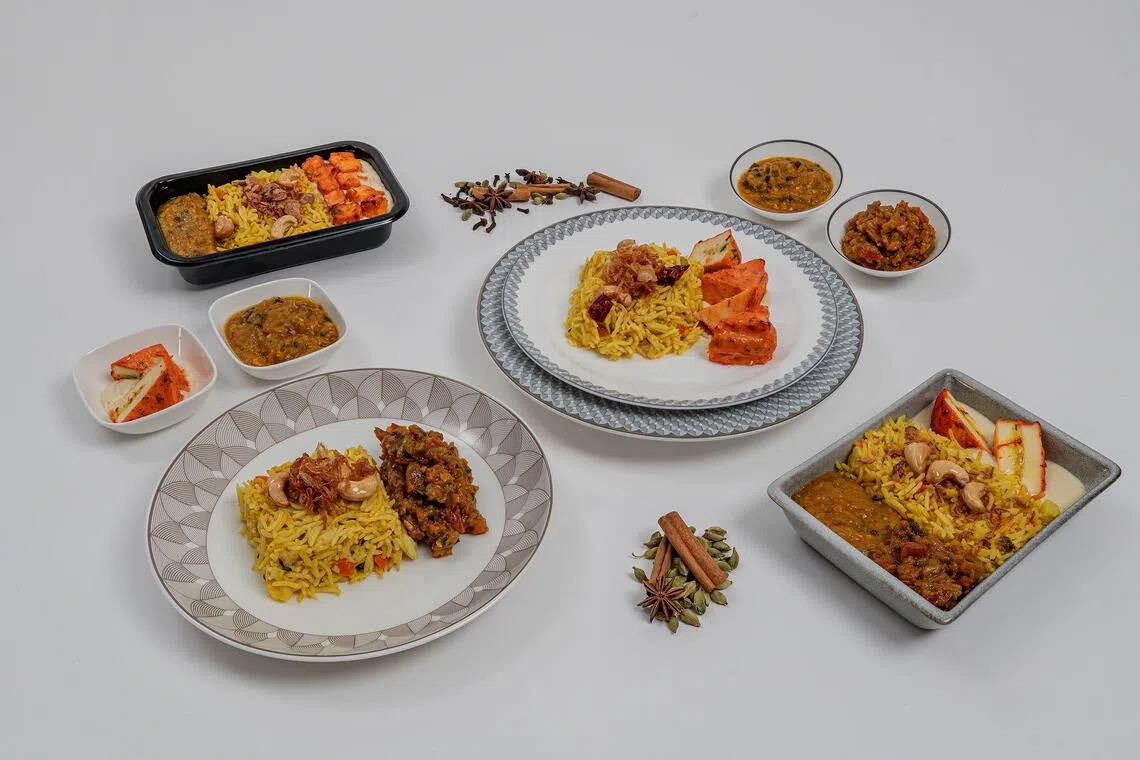 The new tandoor roasted paneer main course for SIA passengers across various cabin classes.
