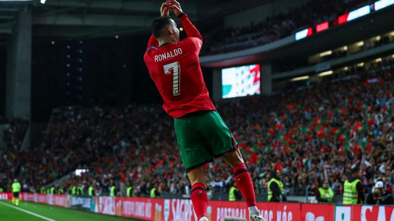 Ronaldo, Gyokeres, Haaland, 15 other Nations League hat-trick heroes