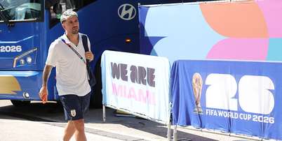 Arrascaeta n&atilde;o entrou em campo pelo Uruguai nesta Copa do Mundo 2026 Foto: Alex Slitz/Getty Images