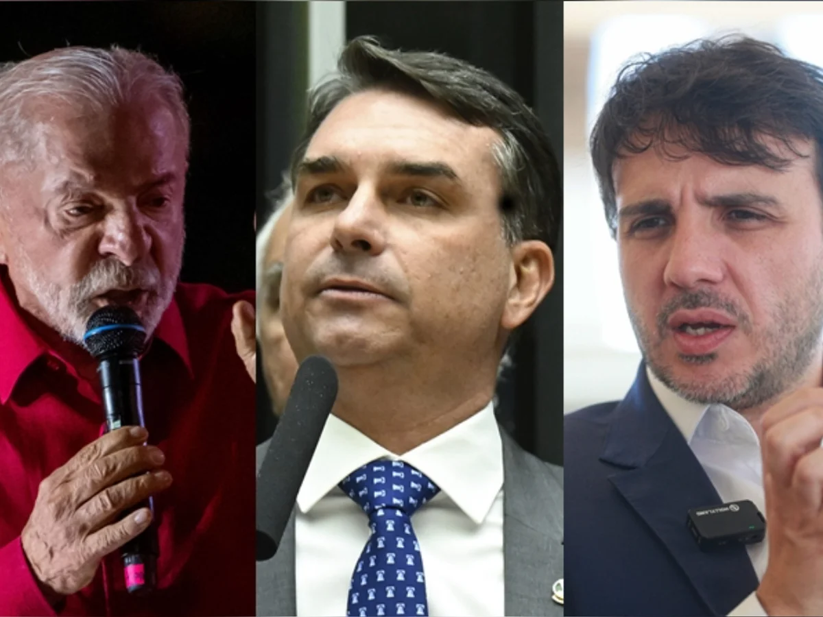 Atlas: Lula lidera com 45,8% no 1º turno; Flávio tem 43,4%, e Renan, 4,5%
