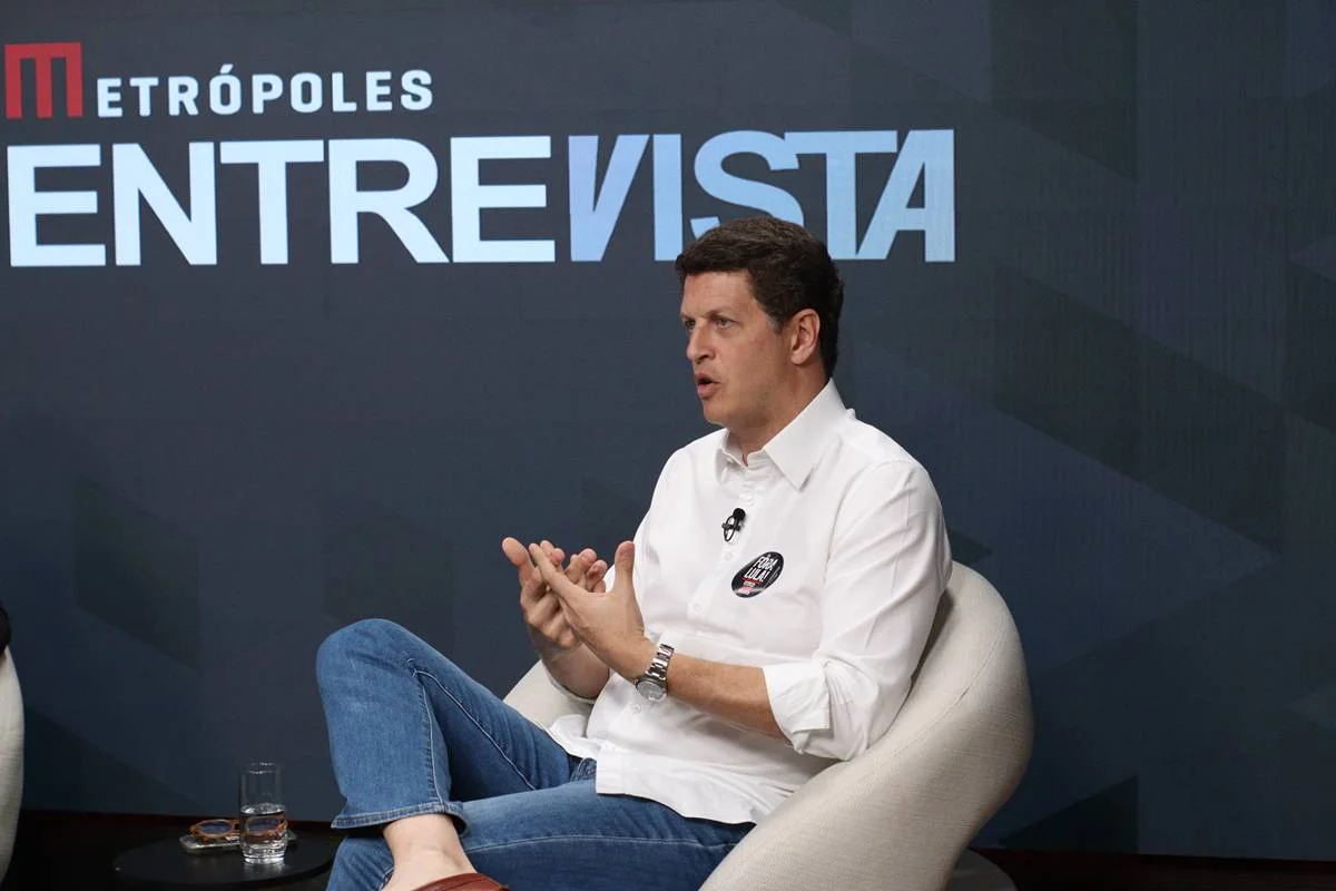 Ricardo Salles no Metrópoles Entrevista com os repórteres Rebeca Ligabue e Ramiro Brites - Metrópoles