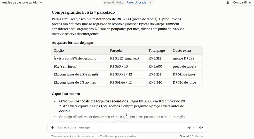 Salvei minhas finanças com o Claude — conheça os 10 melhores prompts