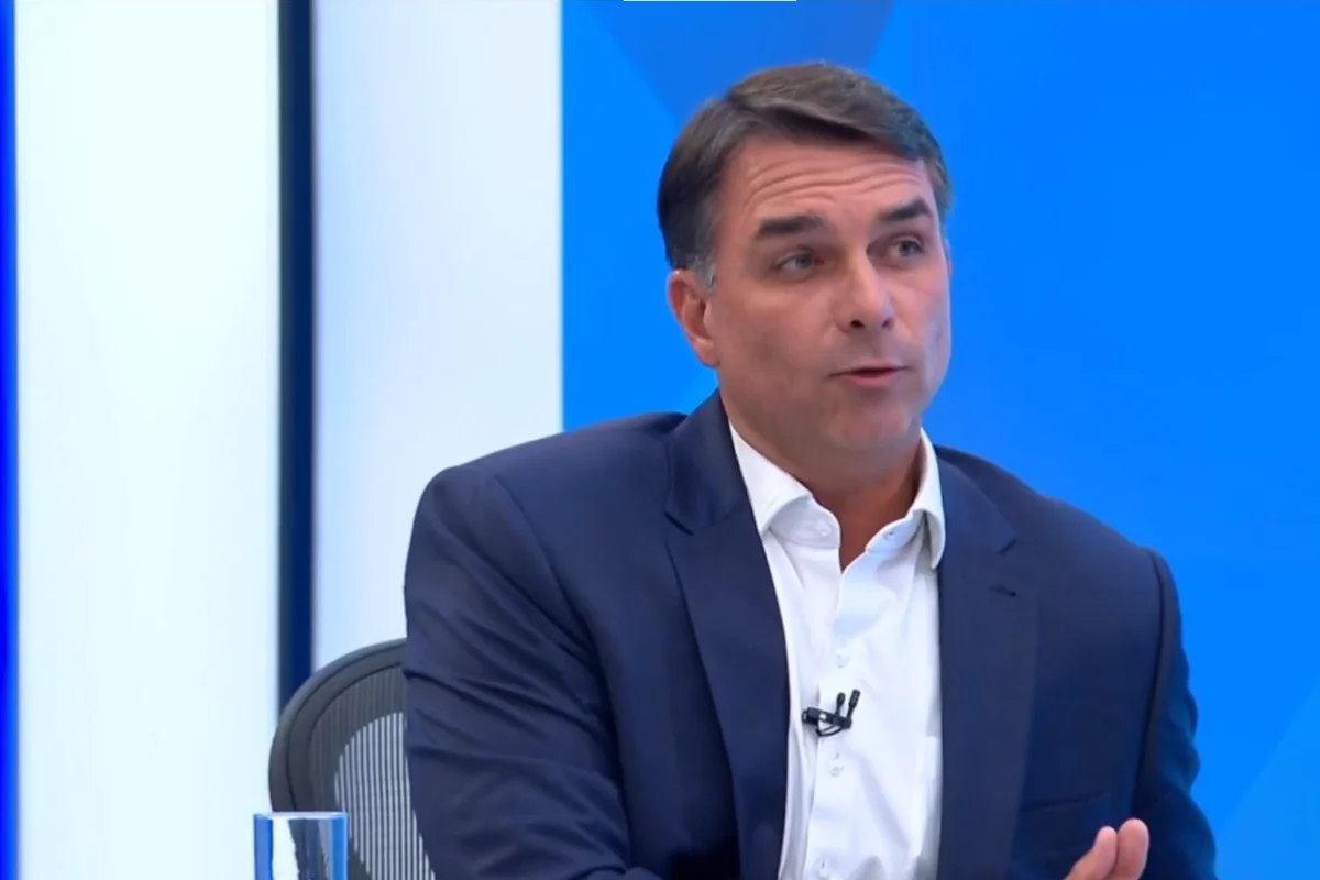 Flávio Bolsonaro na TV Globo