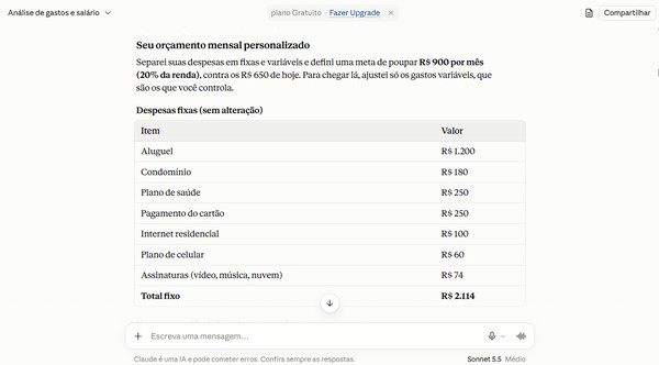 Salvei minhas finanças com o Claude — conheça os 10 melhores prompts