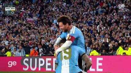 Argentina 3 x 0 Benin | Melhores Momentos | Despedida de Messi da seleção | ge tv