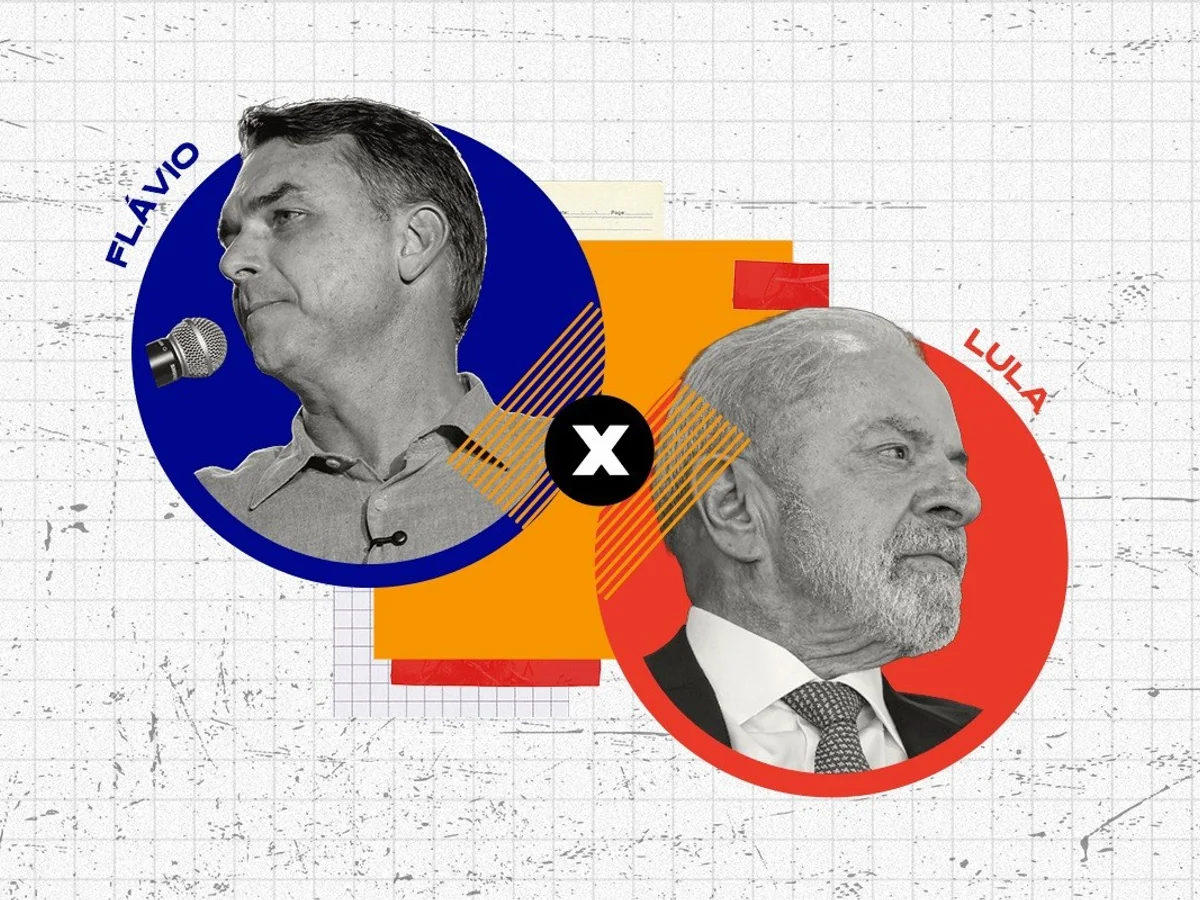 Real Time: Flávio Bolsonaro tem 52% e Lula 48% dos votos válidos