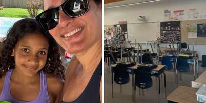 Bia e Gabriela Mesquita | Registro da escola pública no Canadá Foto: Reprodução Instagram | @gabimesq