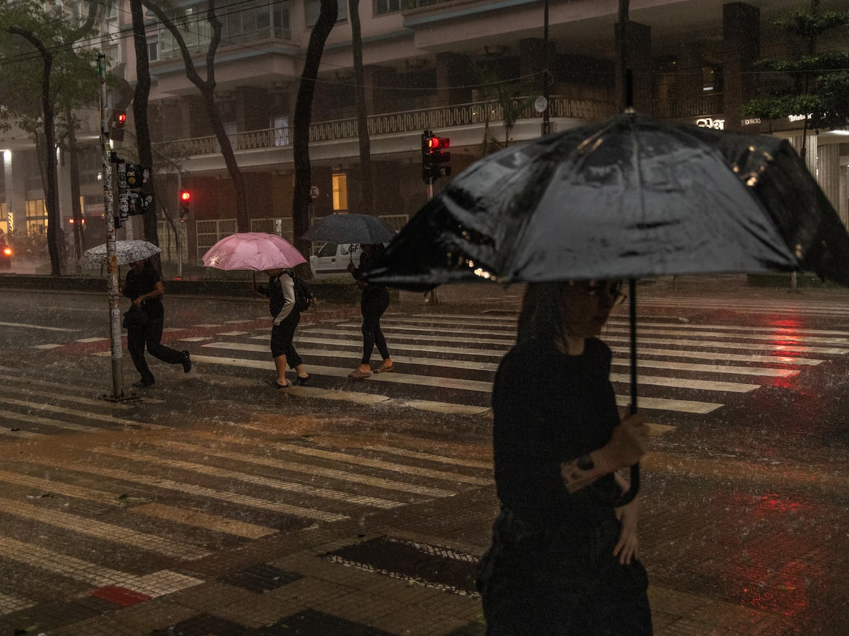 SP segue com alerta de tempestade nesta quinta após chuva causar alagamentos e morte no dia anterior