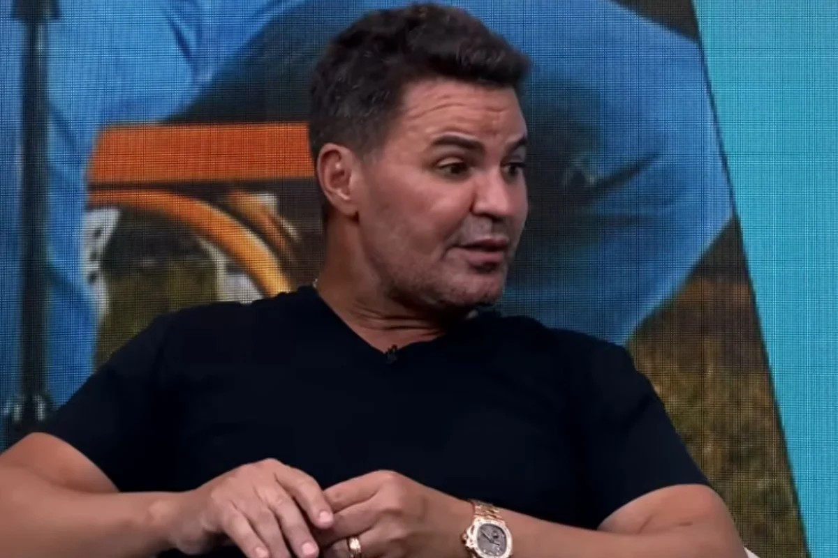 Eduardo Costa diz que passou fome e que cheirava cola na infância