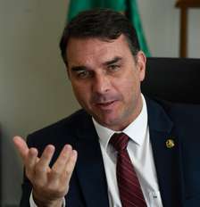 O candidato à Presidência da República Flávio Bolsonaro (PL) Foto: Wilton Junior/Estadão / Estadão