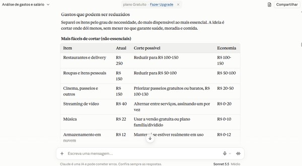 Salvei minhas finanças com o Claude — conheça os 10 melhores prompts
