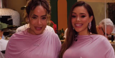 Bruna Biancardi e Rafaella Santos usaram look igual na festa de Mavie Foto: Reprodu&ccedil;&atilde;o/Instagram