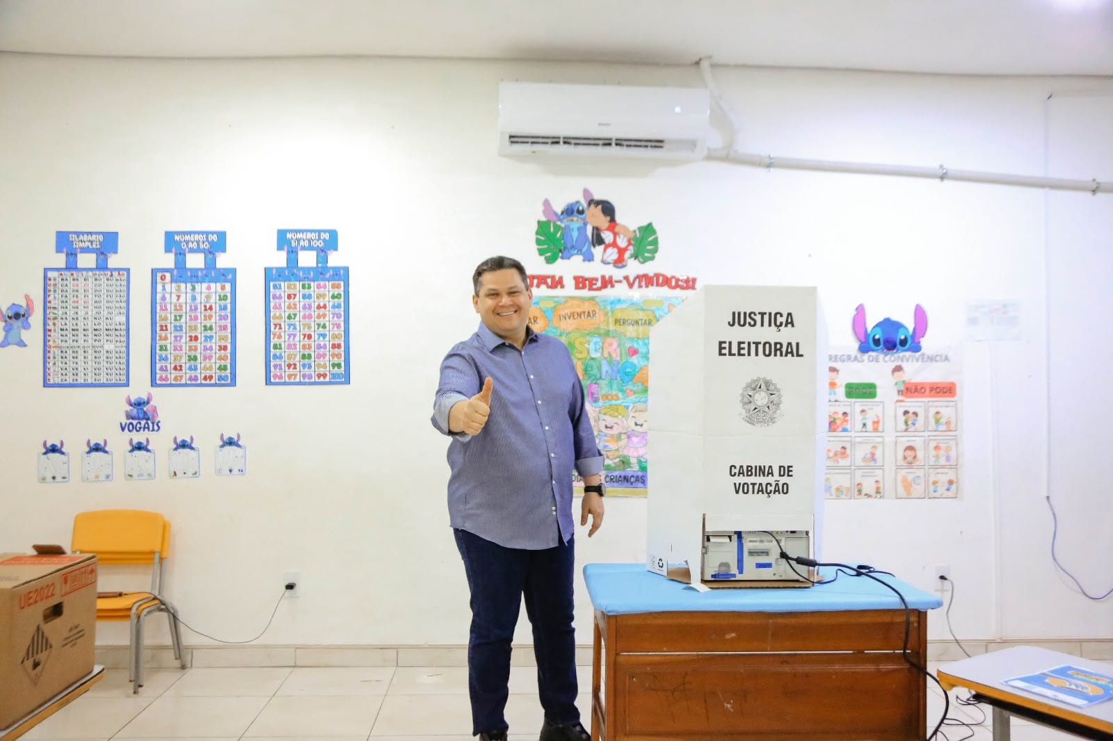 Após votar, Alcolumbre deverá seguir para Brasília, onde fará visita ao TSE