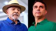 Pesquisa Real Time Big Data: Lula tem 43% das intenções de voto no 1º turno, Flávio Bolsonaro, 39%